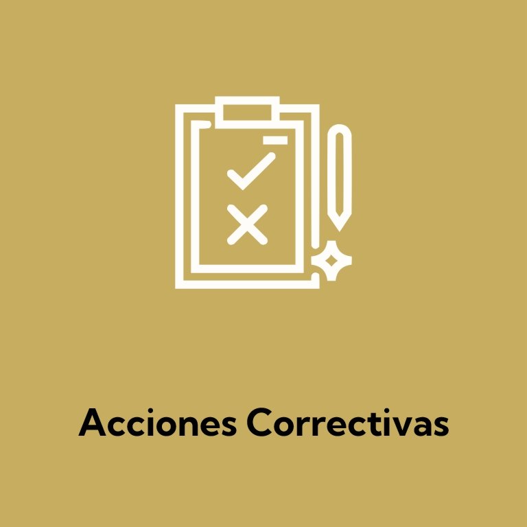 Acciones Correctivas