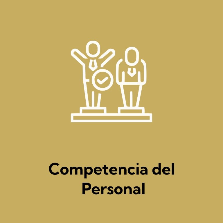Competencia del Personal